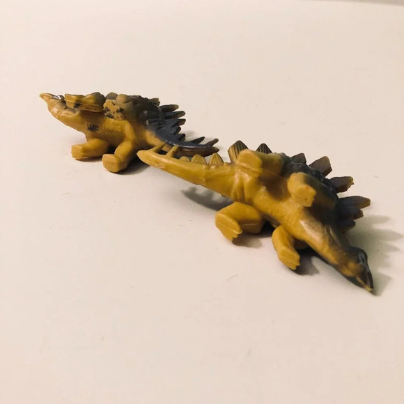 Vintage 1972 Inpro Lot of 8 Dinosaur Toy Figures Hong  Kong - Picture 8 of 16